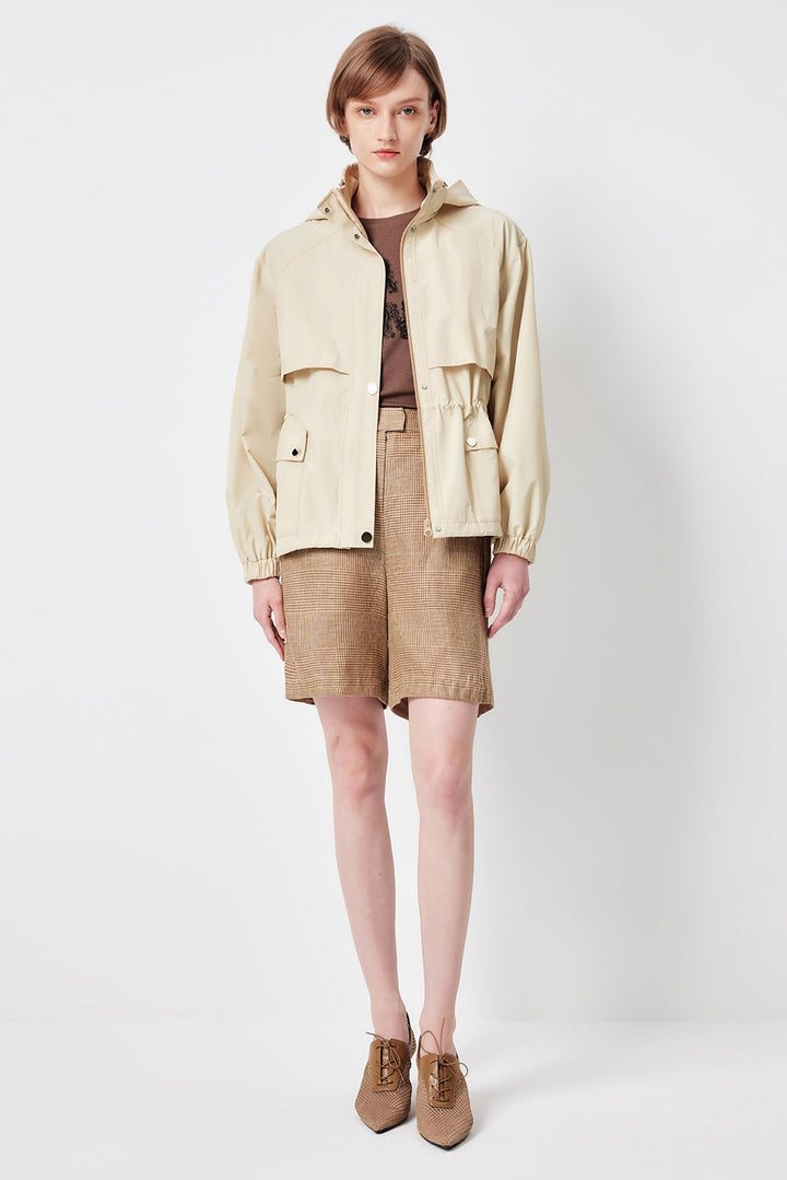 MARYLING Cream Relaxed-Fit Blazers