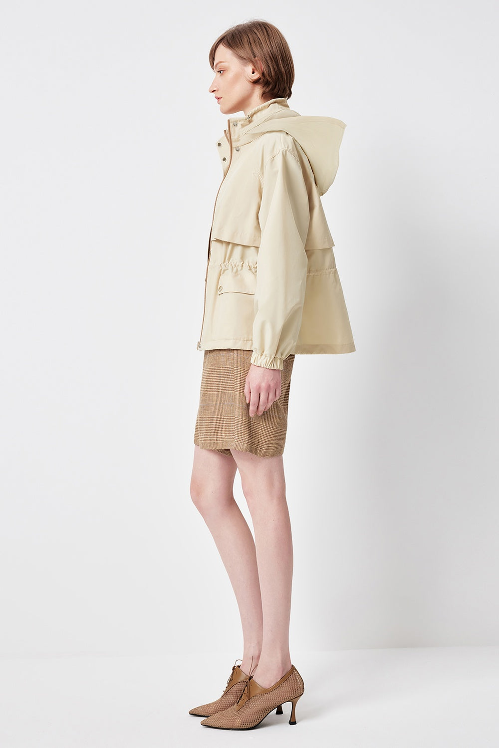 MARYLING Cream Relaxed-Fit Blazers