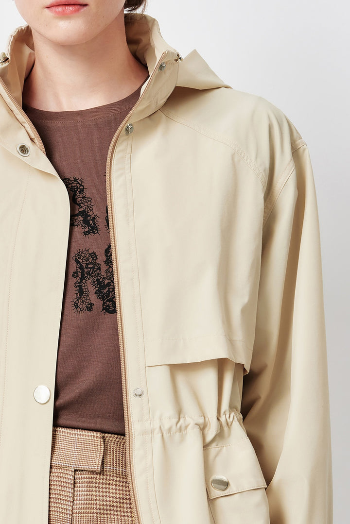 MARYLING Cream Relaxed-Fit Blazers