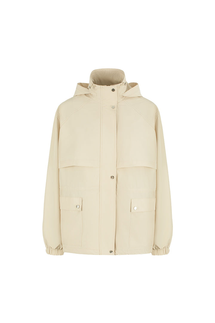 MARYLING Cream Relaxed-Fit Blazers