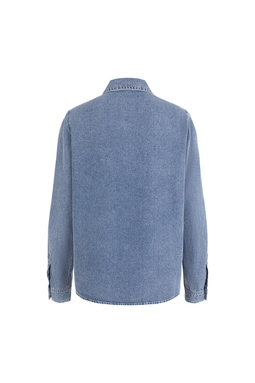 MARYLING Denim Blue Artisanal Washed Jackets