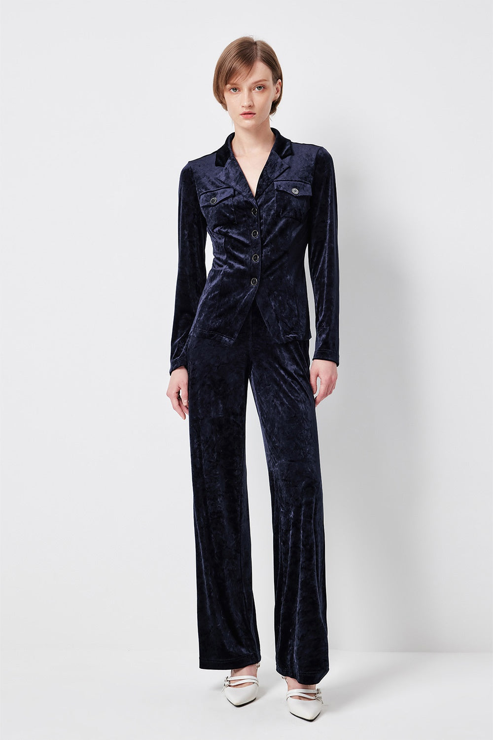 MARYLING Midnight Sculpted Contour Blouses