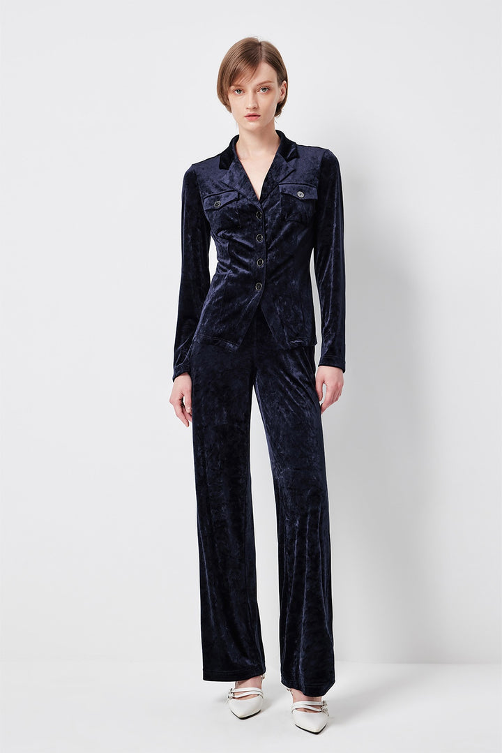 MARYLING Midnight Sculpted Contour Blouses