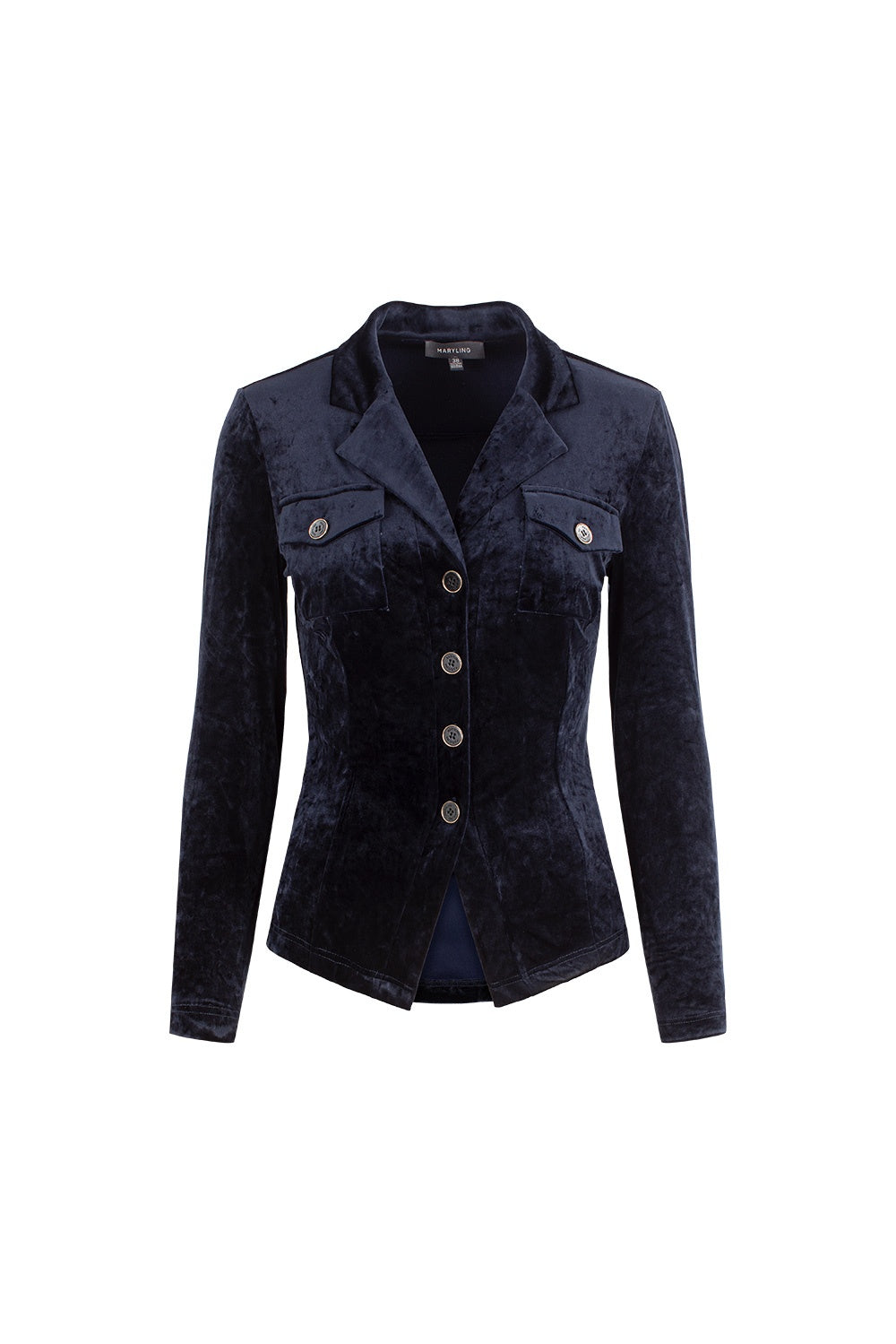 MARYLING Midnight Sculpted Contour Blouses