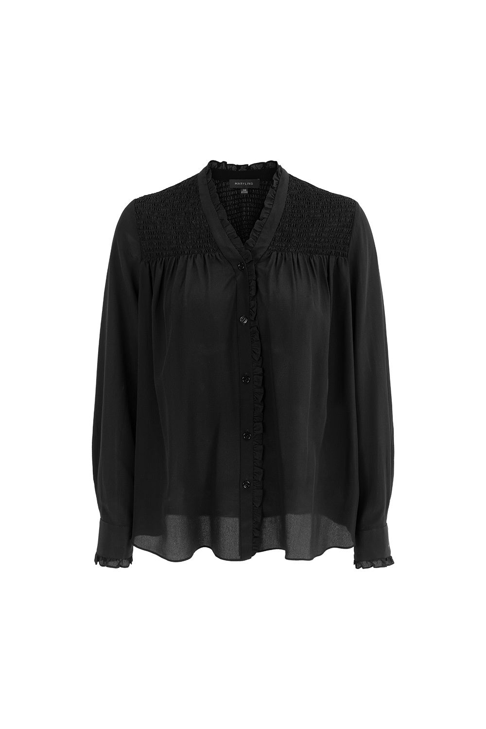 MARYLING Sculpted Silhouette Woven Blouses