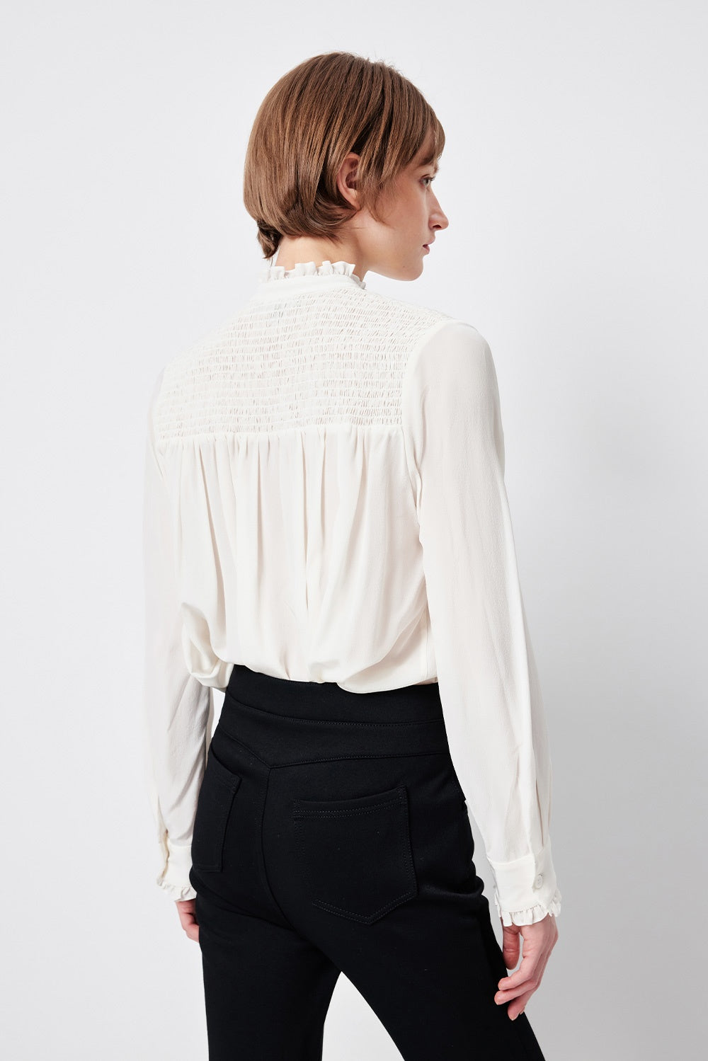 MARYLING Sculpted Silhouette Woven Blouses