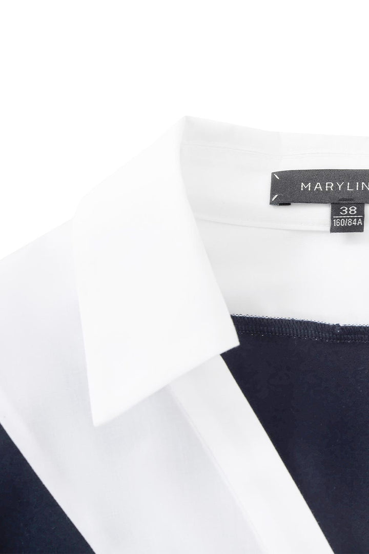 MARYLING Tailored Cropped Contour T-shirts