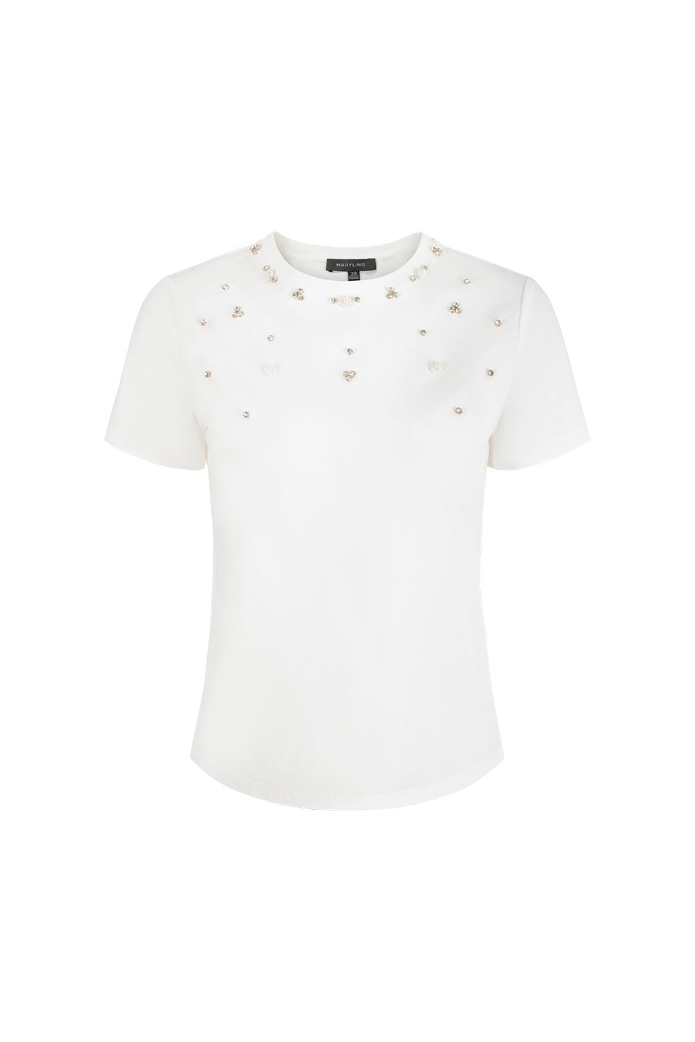 MARYLING Cropped Camp-Collar Blouses