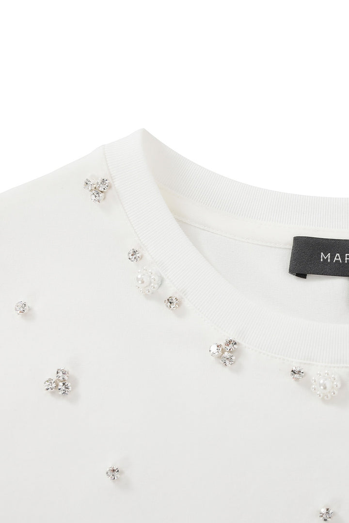 MARYLING Cropped Camp-Collar Blouses