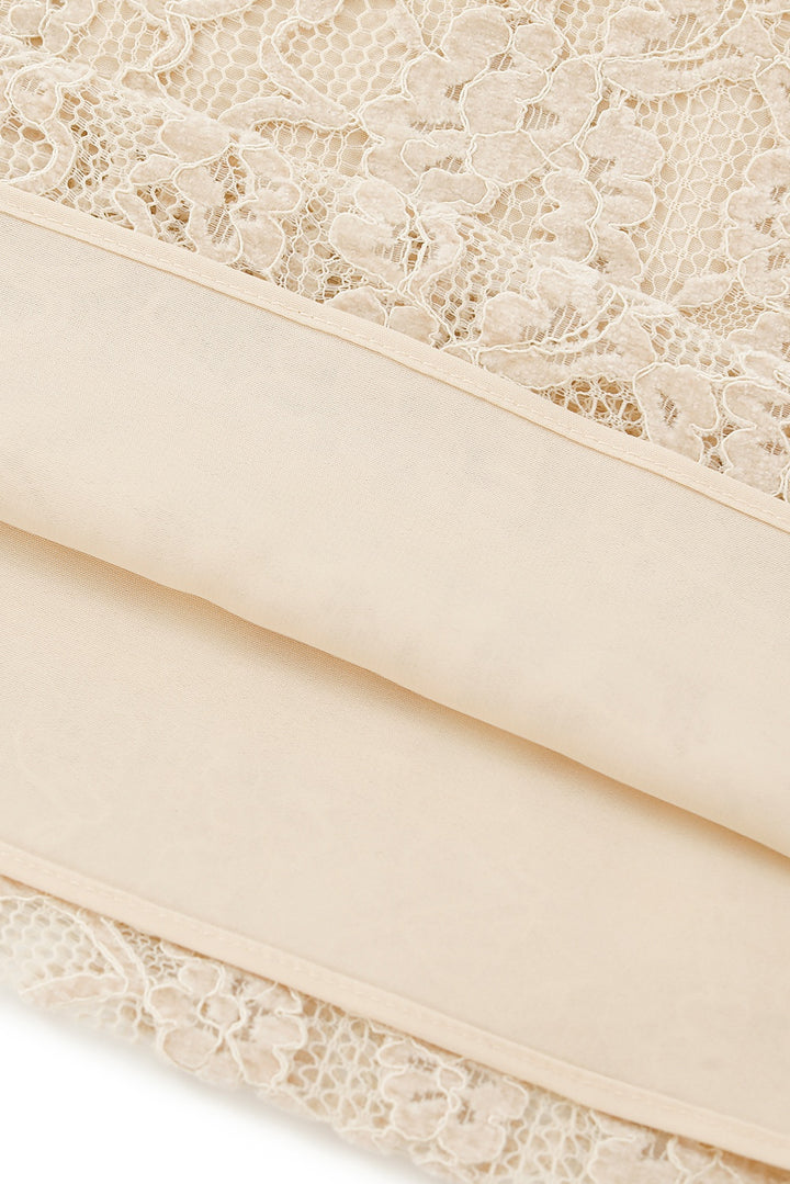 MARYLING Cream Relaxed Blouses