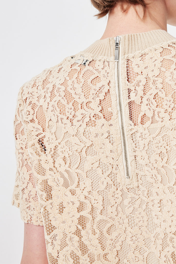 MARYLING Cream Relaxed Blouses