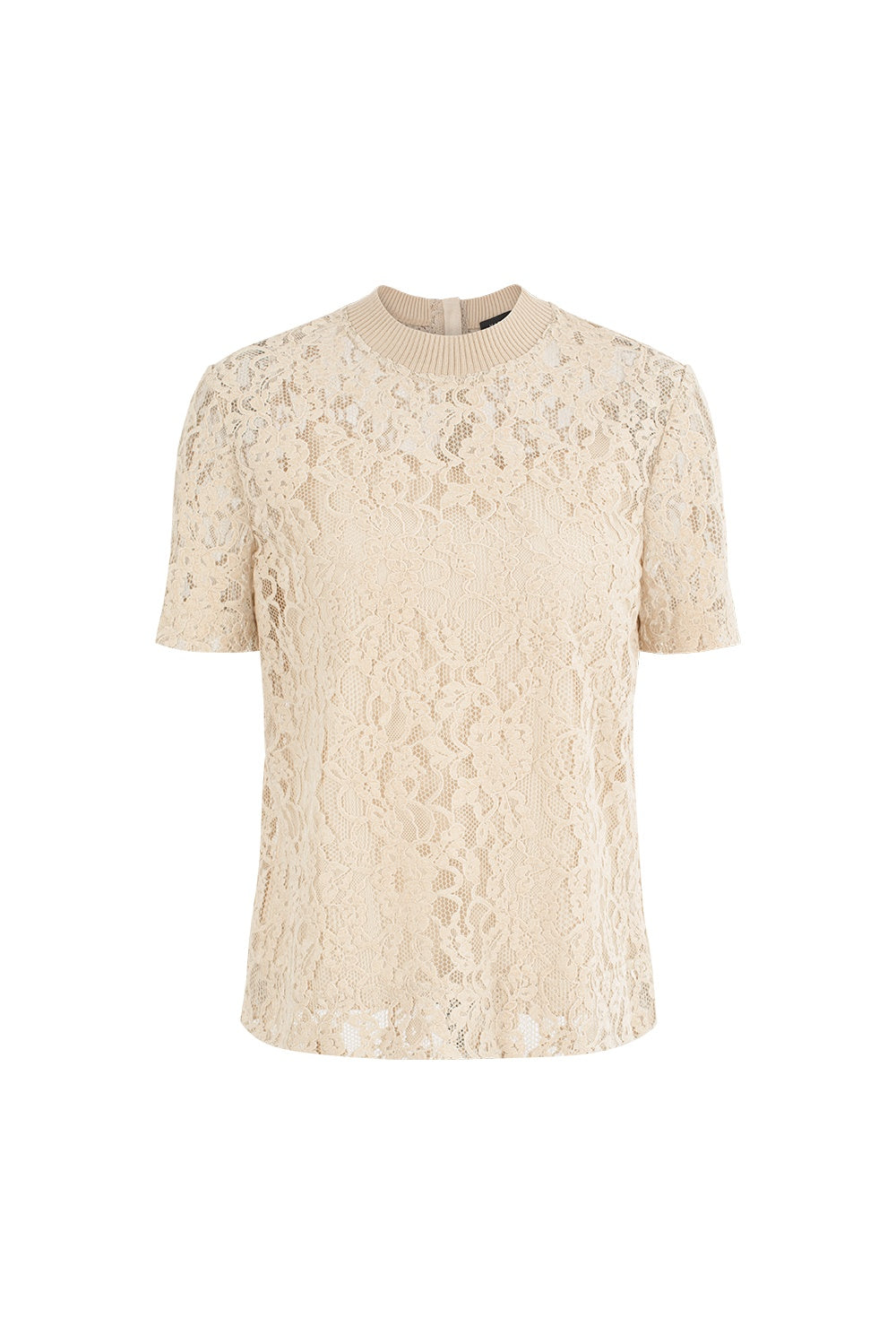 MARYLING Cream Relaxed Blouses