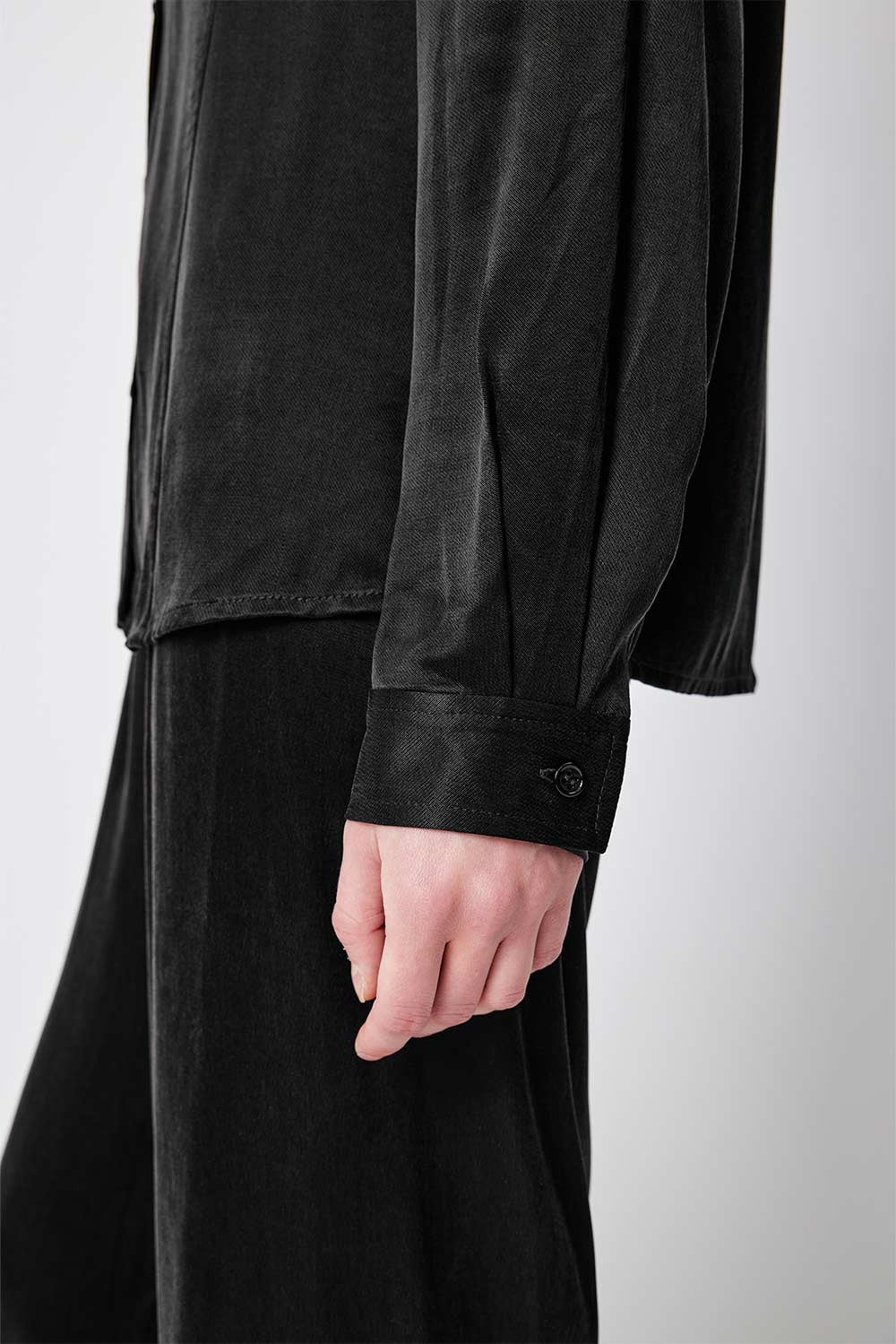 MARYLING Wide-Leg with Draped Silhouette Trousers