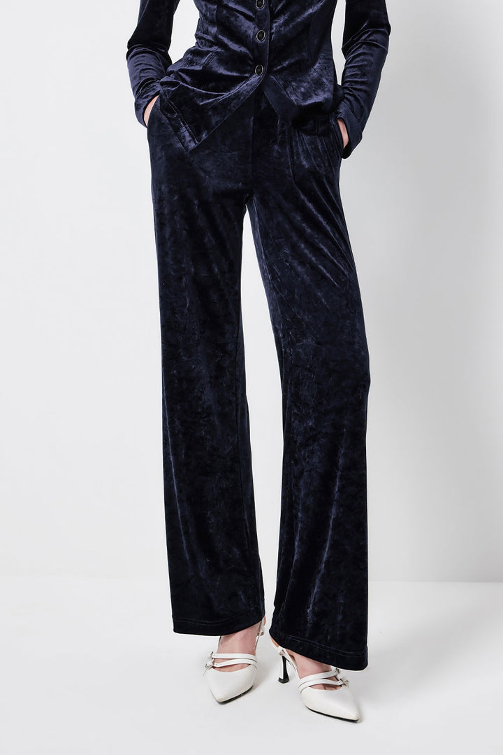 MARYLING Midnight Sculpted Tailored Trousers