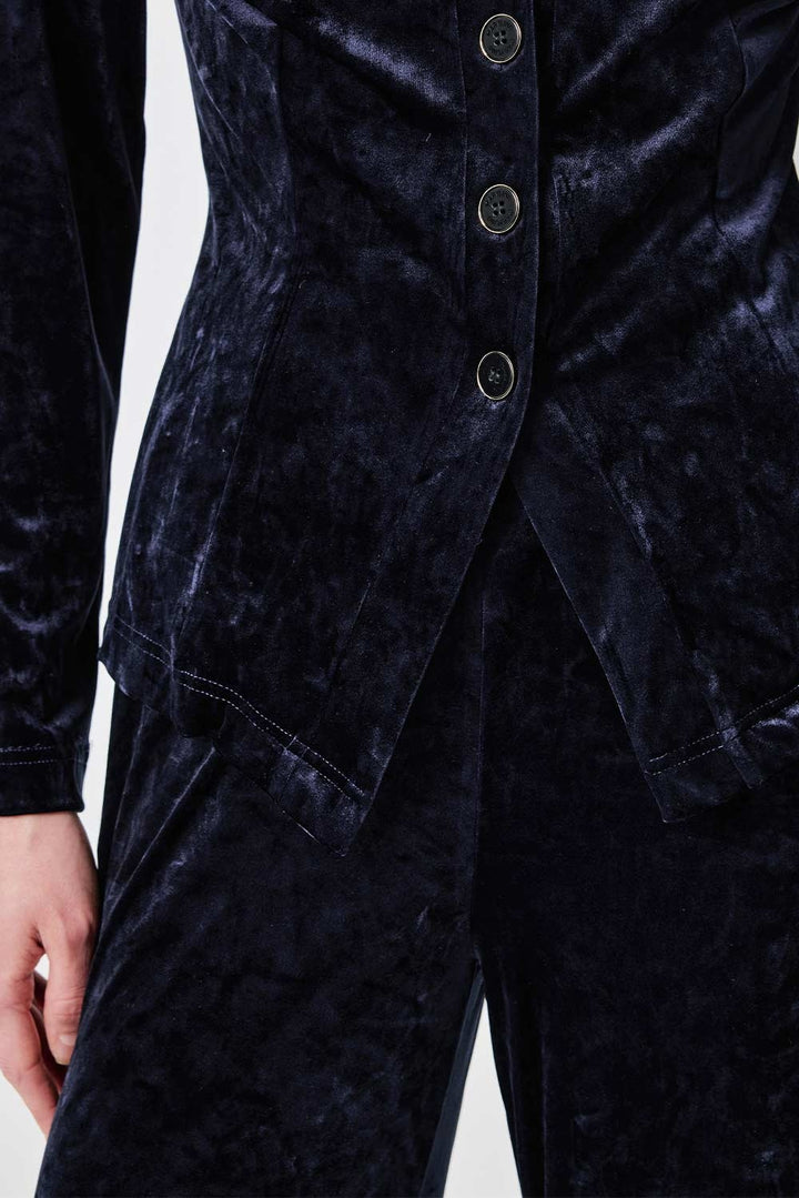 MARYLING Midnight Sculpted Tailored Trousers