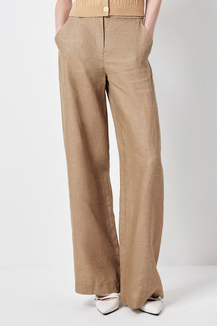 MARYLING Nomad Yellow Relaxed-fit Trousers