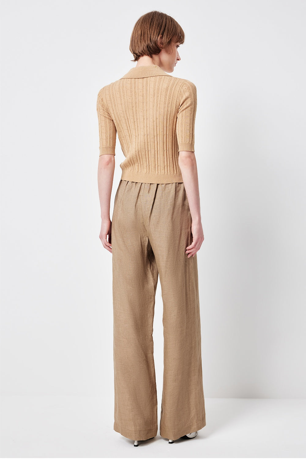 MARYLING Nomad Yellow Relaxed-fit Trousers