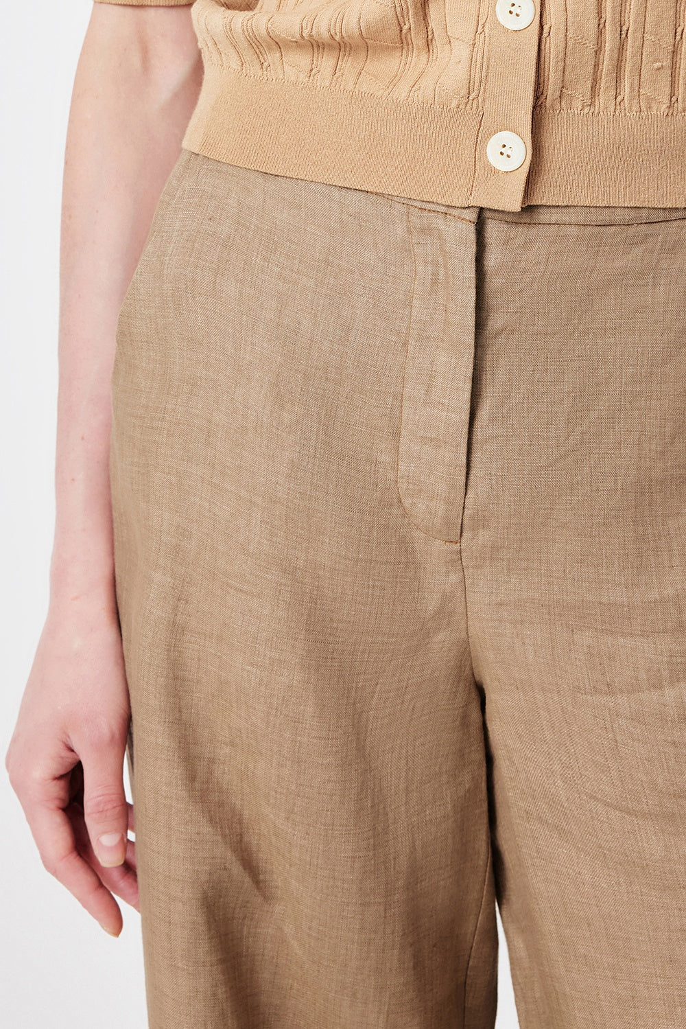 MARYLING Nomad Yellow Relaxed-fit Trousers