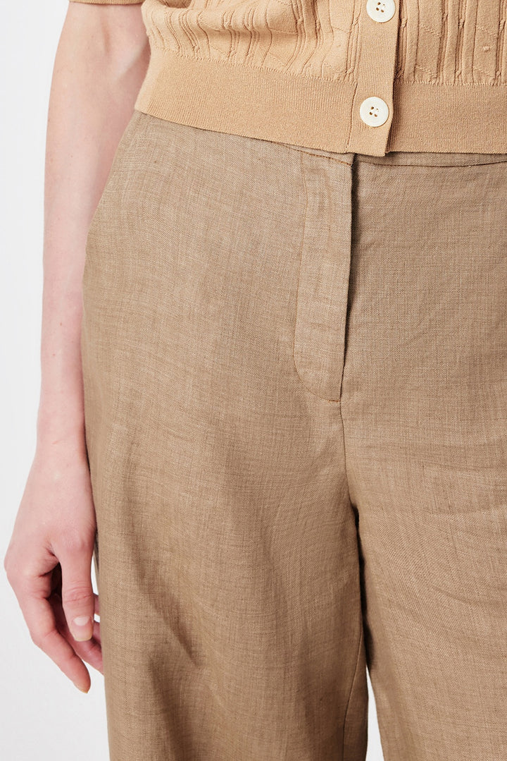 MARYLING Nomad Yellow Relaxed-fit Trousers