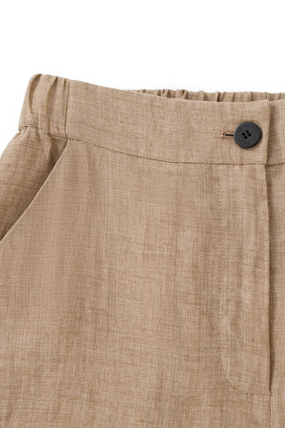 MARYLING Nomad Yellow Relaxed-fit Trousers