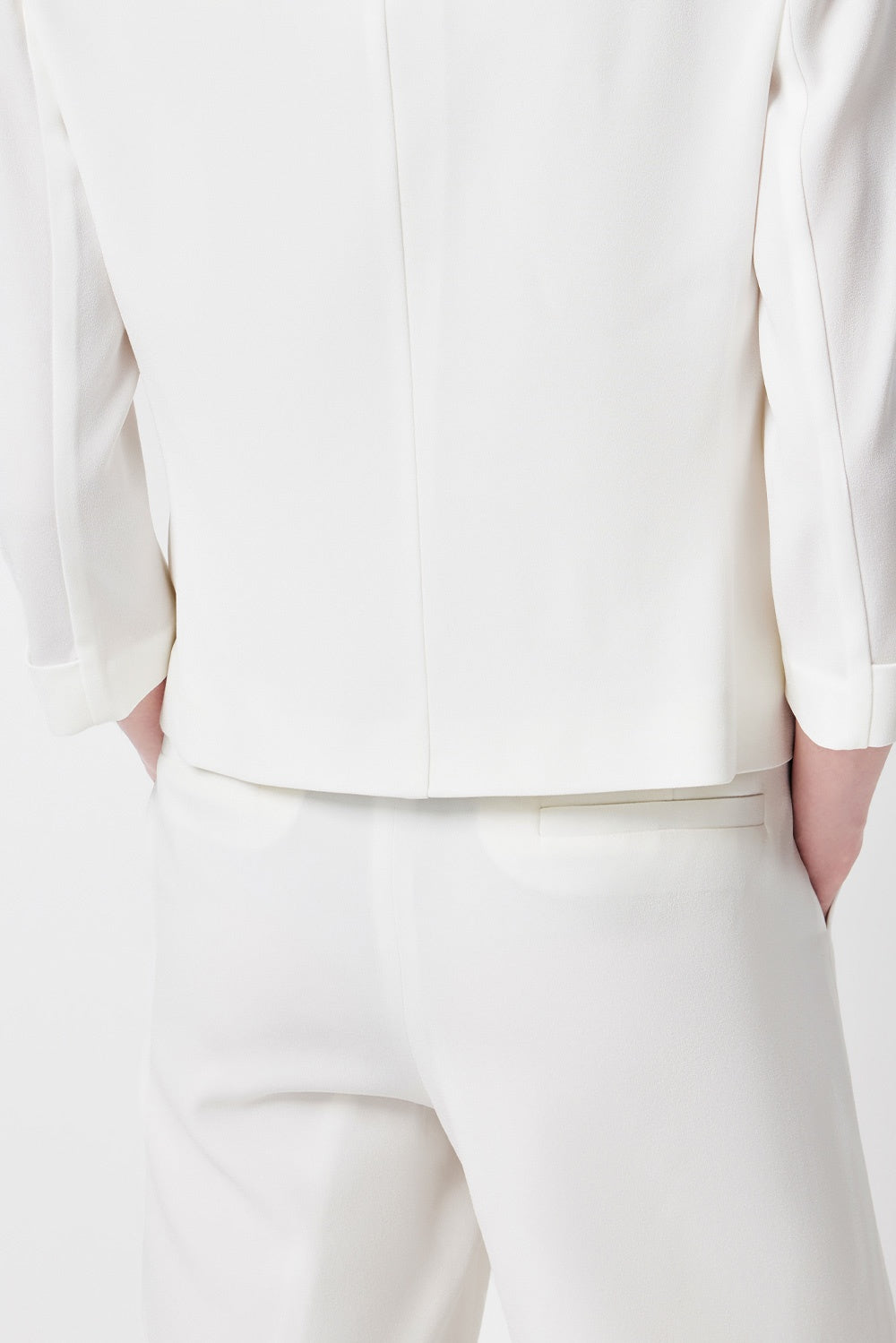MARYLING Sculpted High-Waist Straight-Leg Trousers