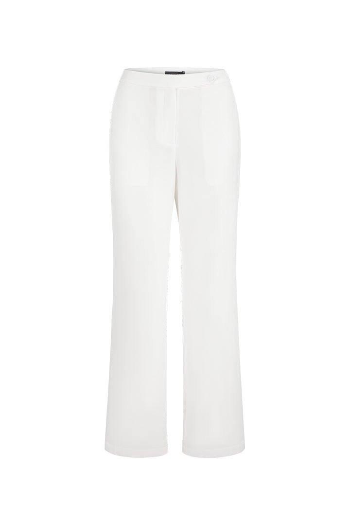MARYLING Sculpted High-Waist Straight-Leg Trousers