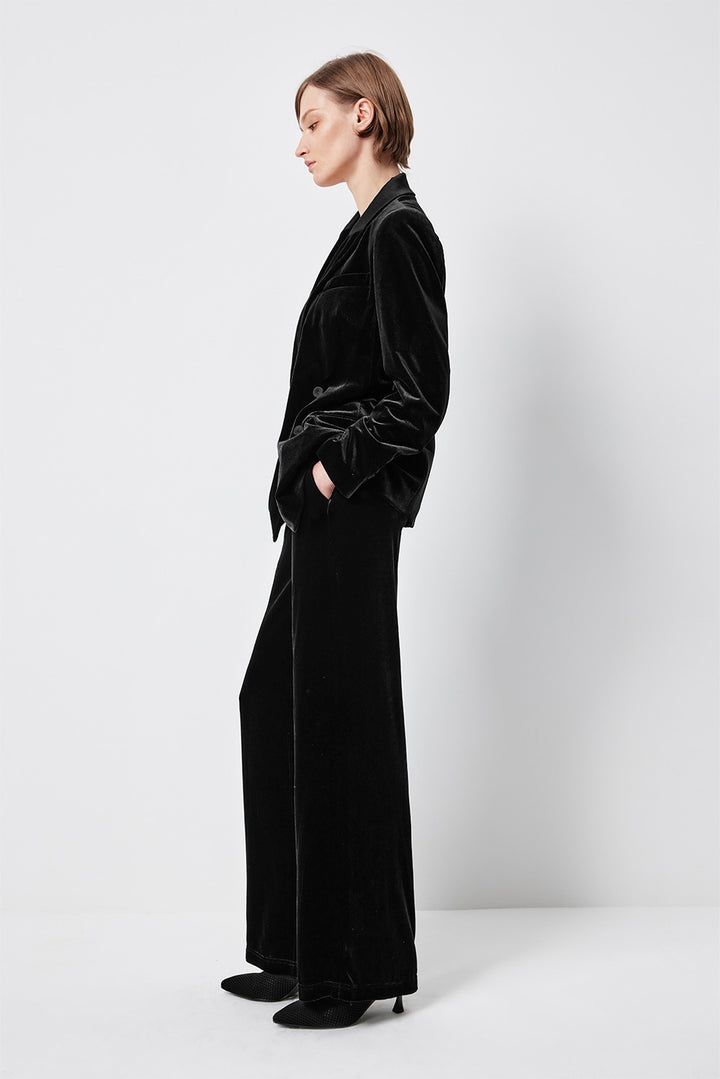 MARYLING Effortless Draped Wide-Leg Trousers