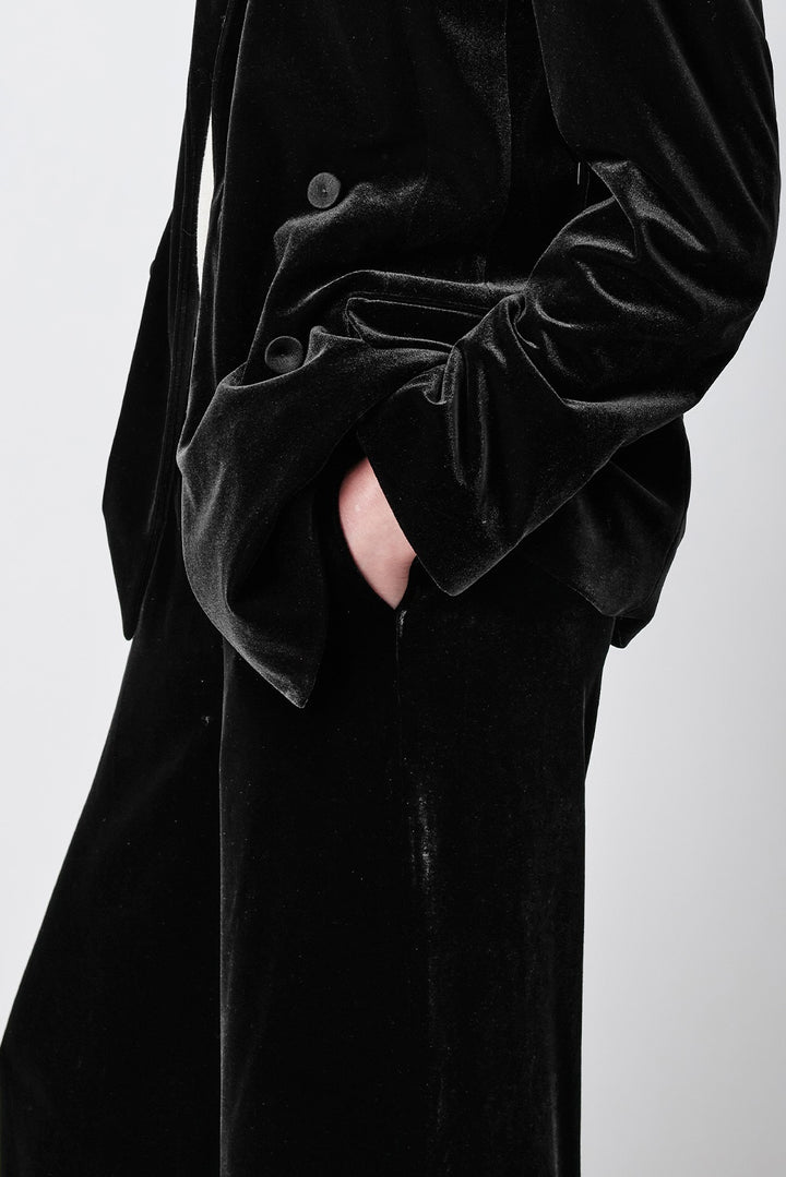 MARYLING Effortless Draped Wide-Leg Trousers