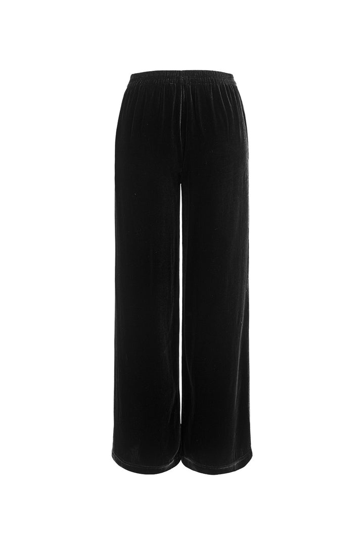 MARYLING Effortless Draped Wide-Leg Trousers