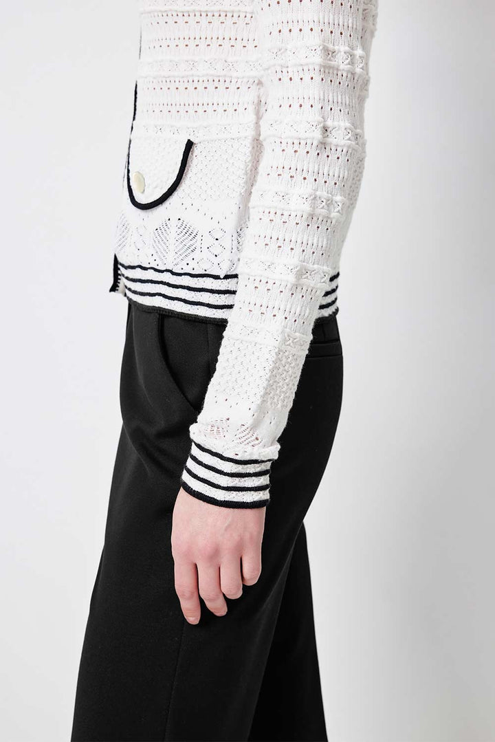 MARYLING Tailored Wide-Leg with Pleat Detail Trousers