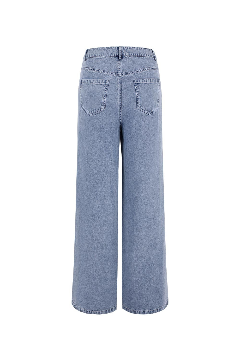 MARYLING Washed Denim Blue Relaxed Jeans