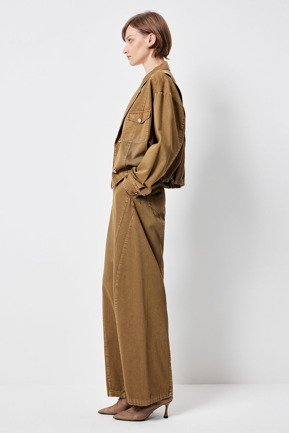 MARYLING Nomad Yellow Relaxed-fit Denim Jeans
