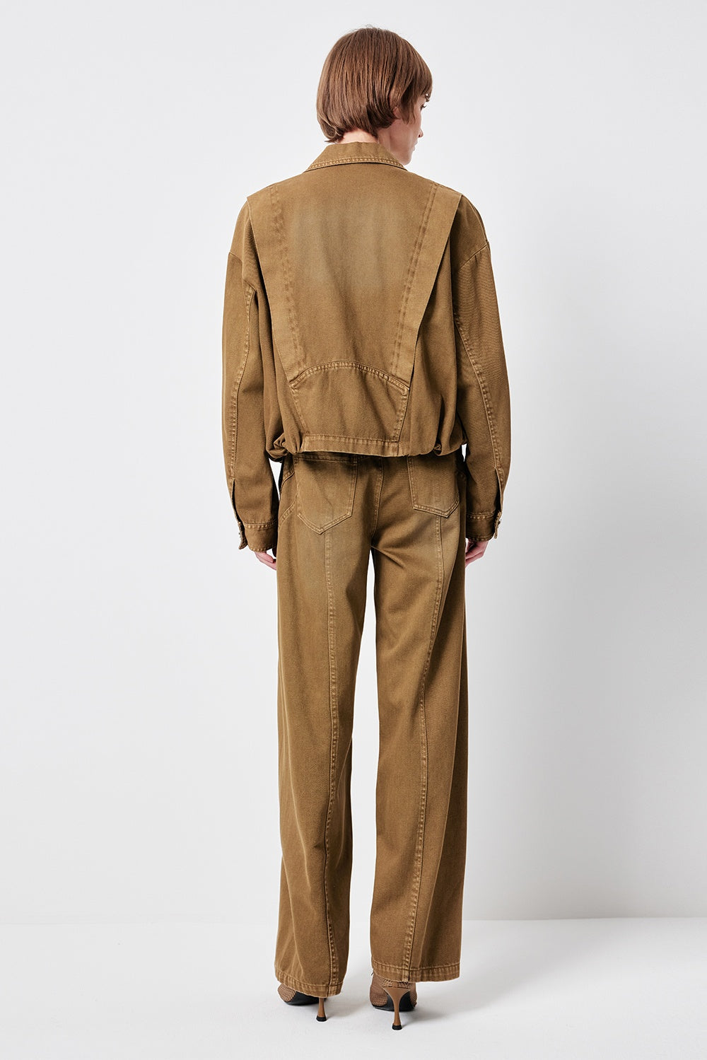 MARYLING Nomad Yellow Relaxed-fit Denim Jeans