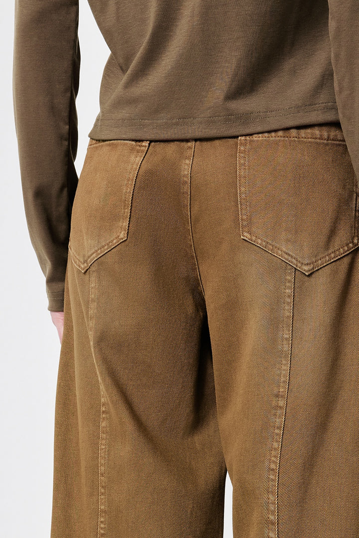 MARYLING Nomad Yellow Relaxed-fit Denim Jeans
