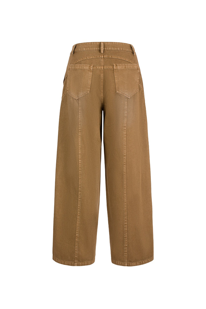 MARYLING Nomad Yellow Relaxed-fit Denim Jeans
