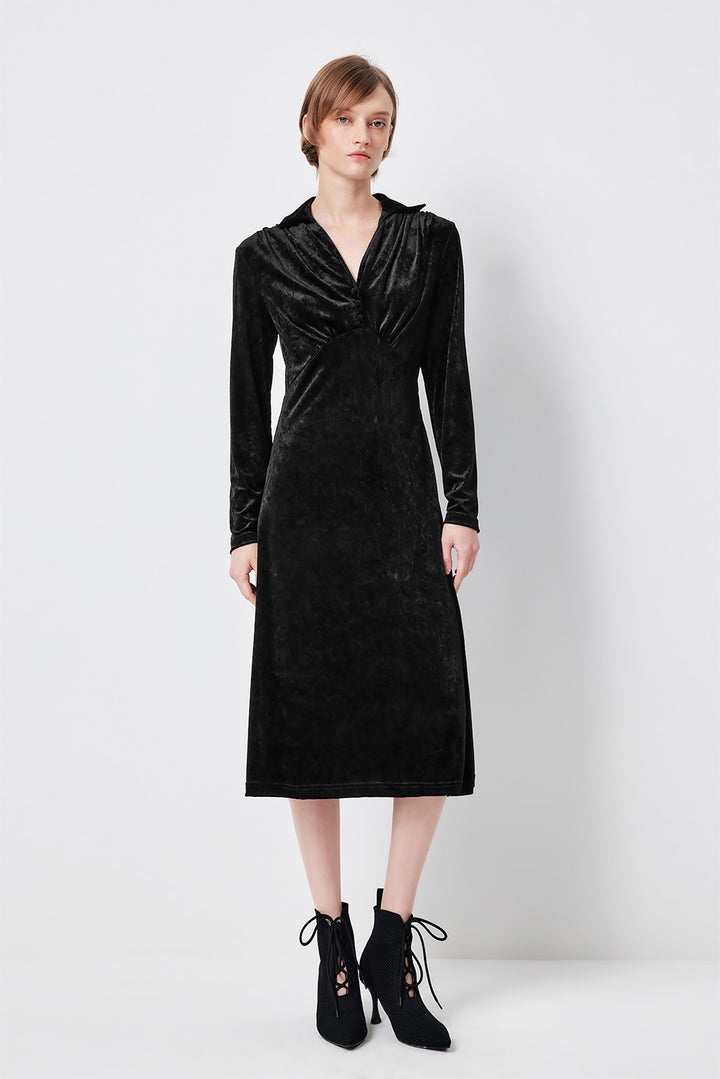 MARYLING Sculpted Contour-Fit Midi Dresses
