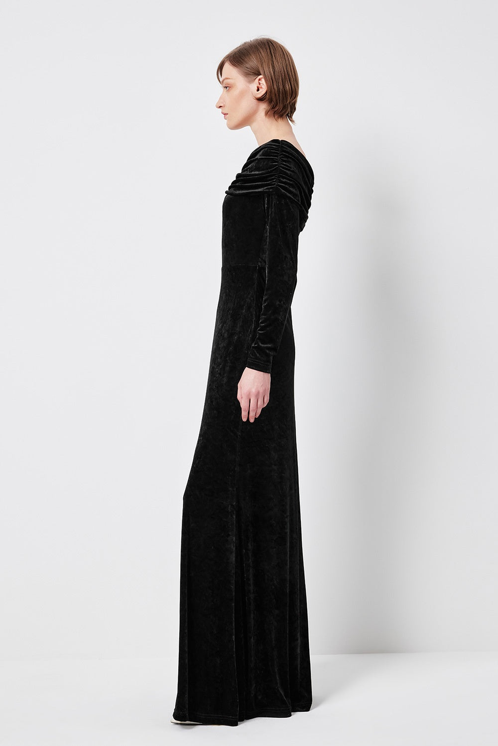MARYLING Sculpted Silhouette Floor-Length Dresses