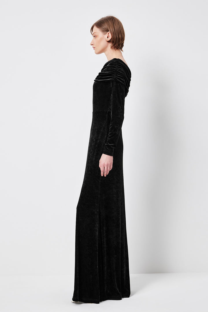 MARYLING Sculpted Silhouette Floor-Length Dresses