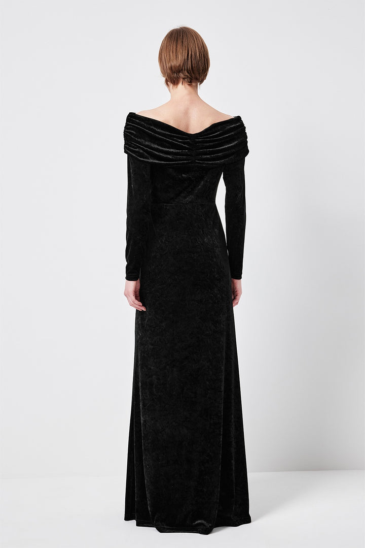 MARYLING Sculpted Silhouette Floor-Length Dresses