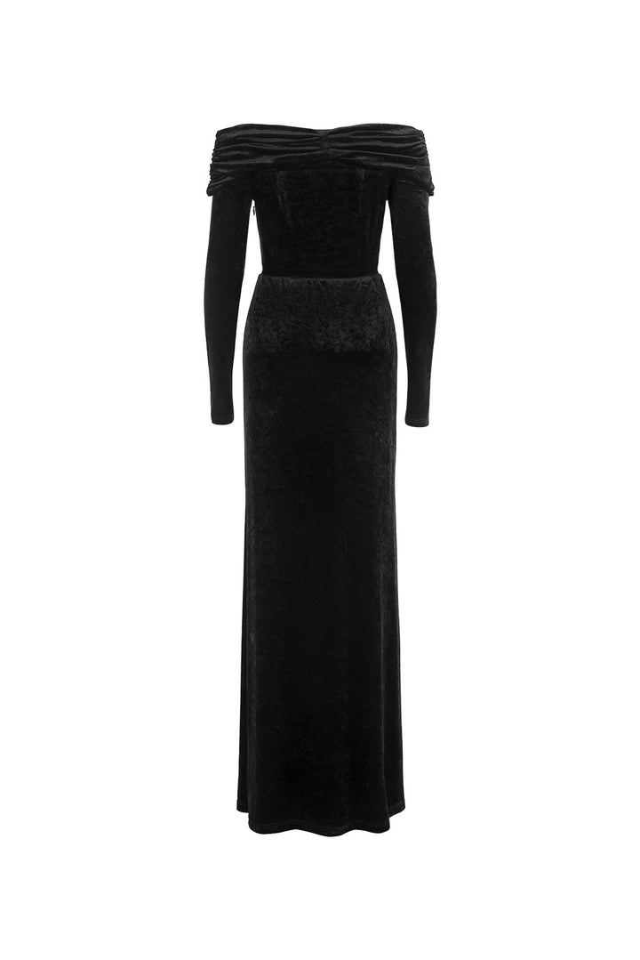 MARYLING Sculpted Silhouette Floor-Length Dresses