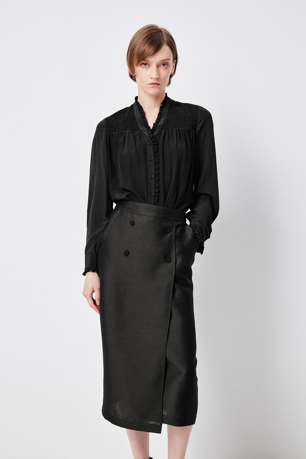 MARYLING Timeless A-Line Midi Skirts