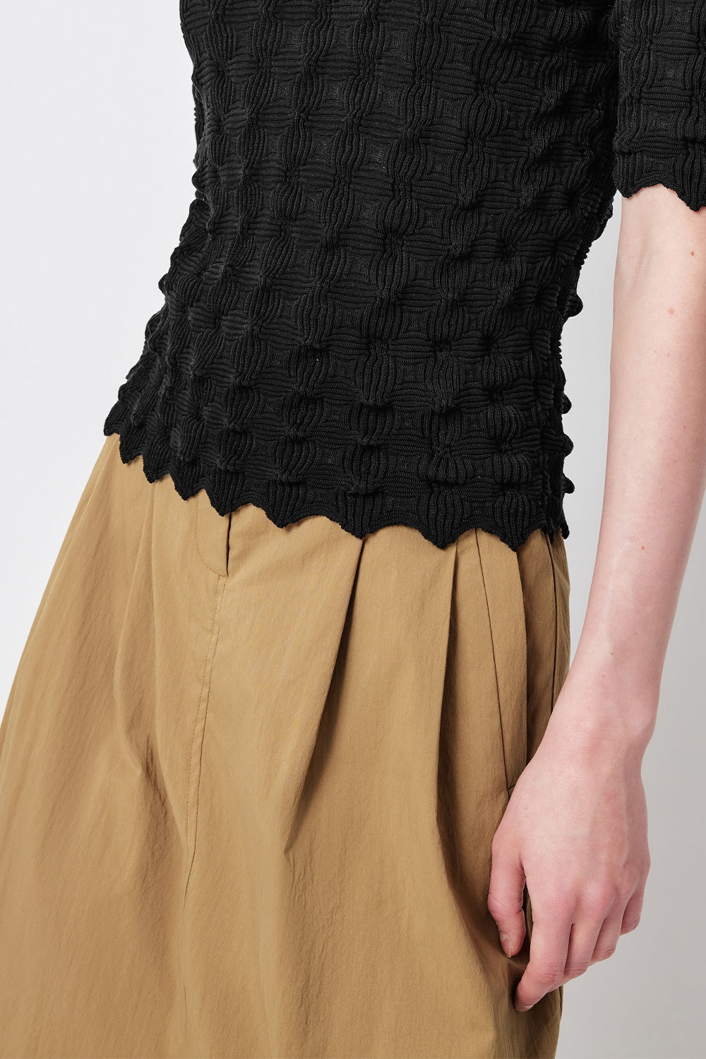 MARYLING Nomad Yellow A-Line Midi Skirts