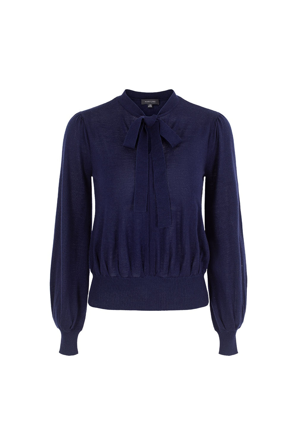 MARYLING Midnight Blue Cozy Knit Sweaters