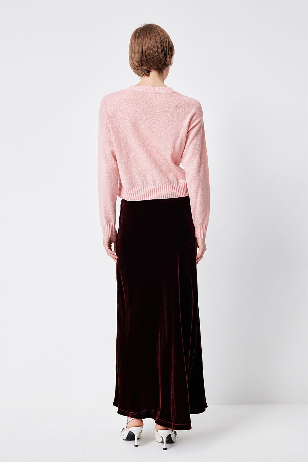 MARYLING Misty Blue Cloud-Knit Sweaters