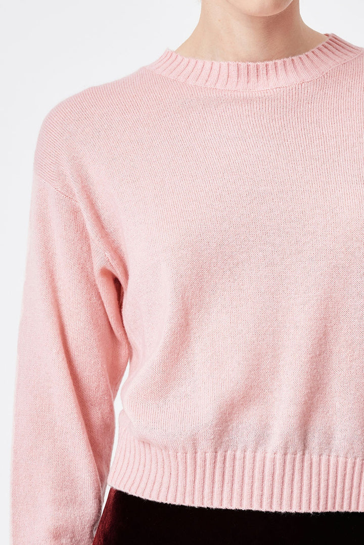 MARYLING Misty Blue Cloud-Knit Sweaters
