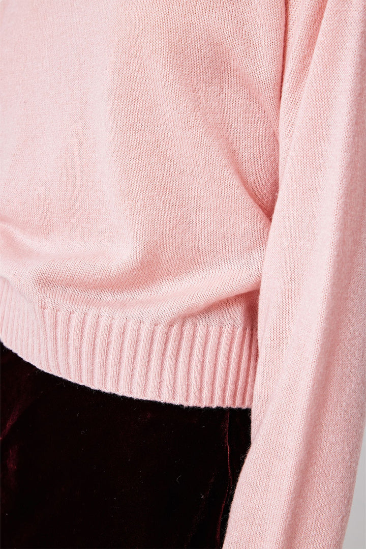 MARYLING Misty Blue Cloud-Knit Sweaters