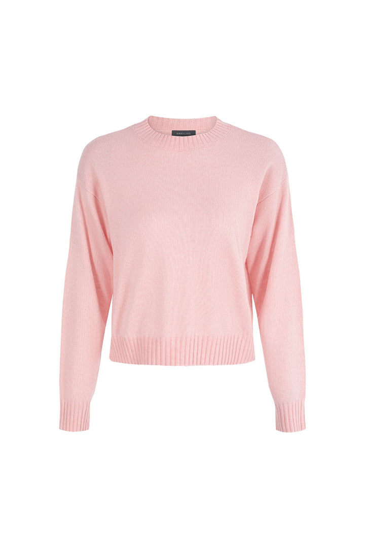 MARYLING Misty Blue Cloud-Knit Sweaters