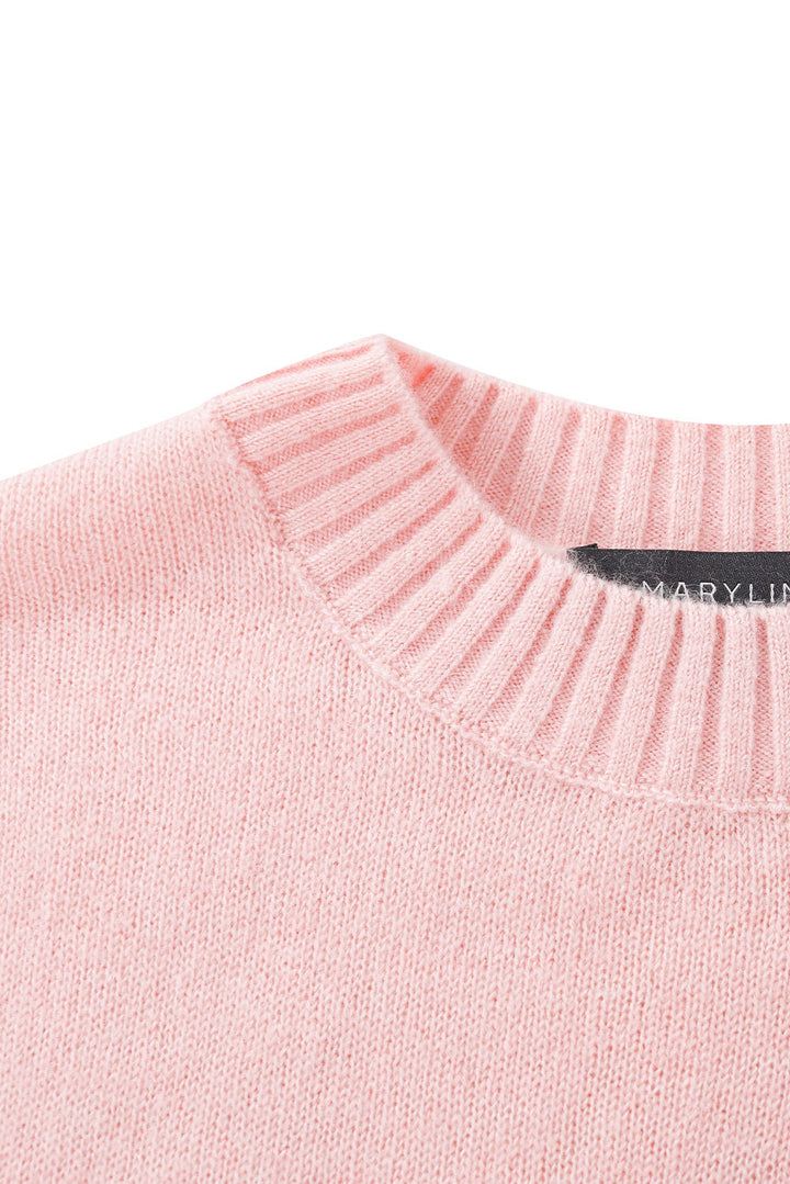 MARYLING Misty Blue Cloud-Knit Sweaters