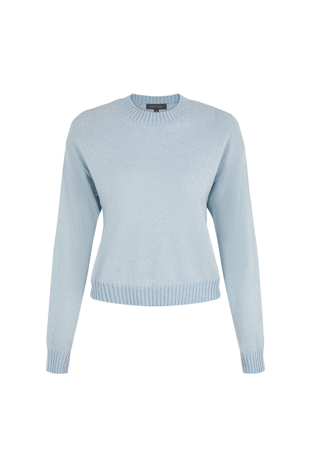MARYLING Misty Blue Cloud-Knit Sweaters