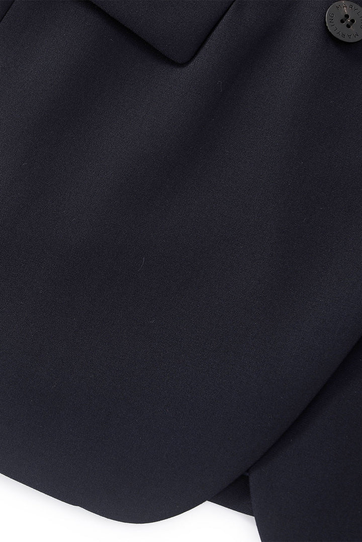 MARYLING Midnight Blue Tailored Blazers